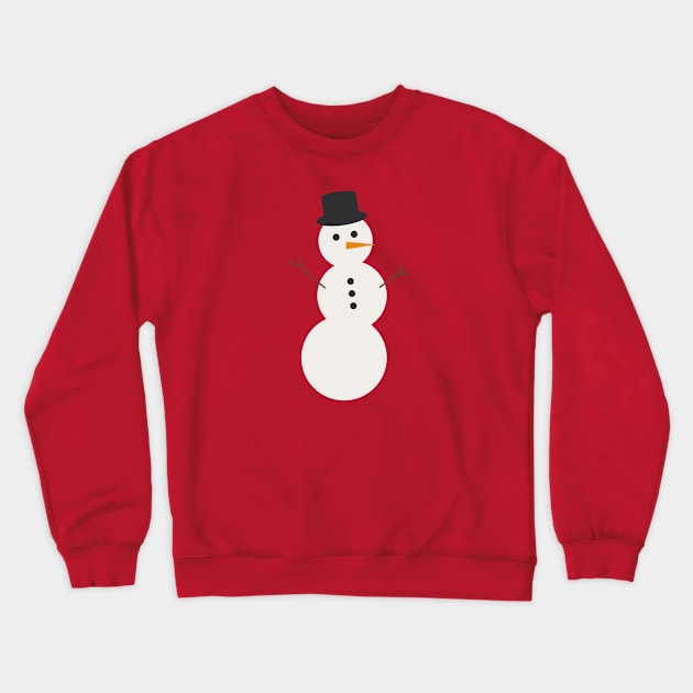 Christmas Snowman Crewneck Sweatshirt by lymancreativeco